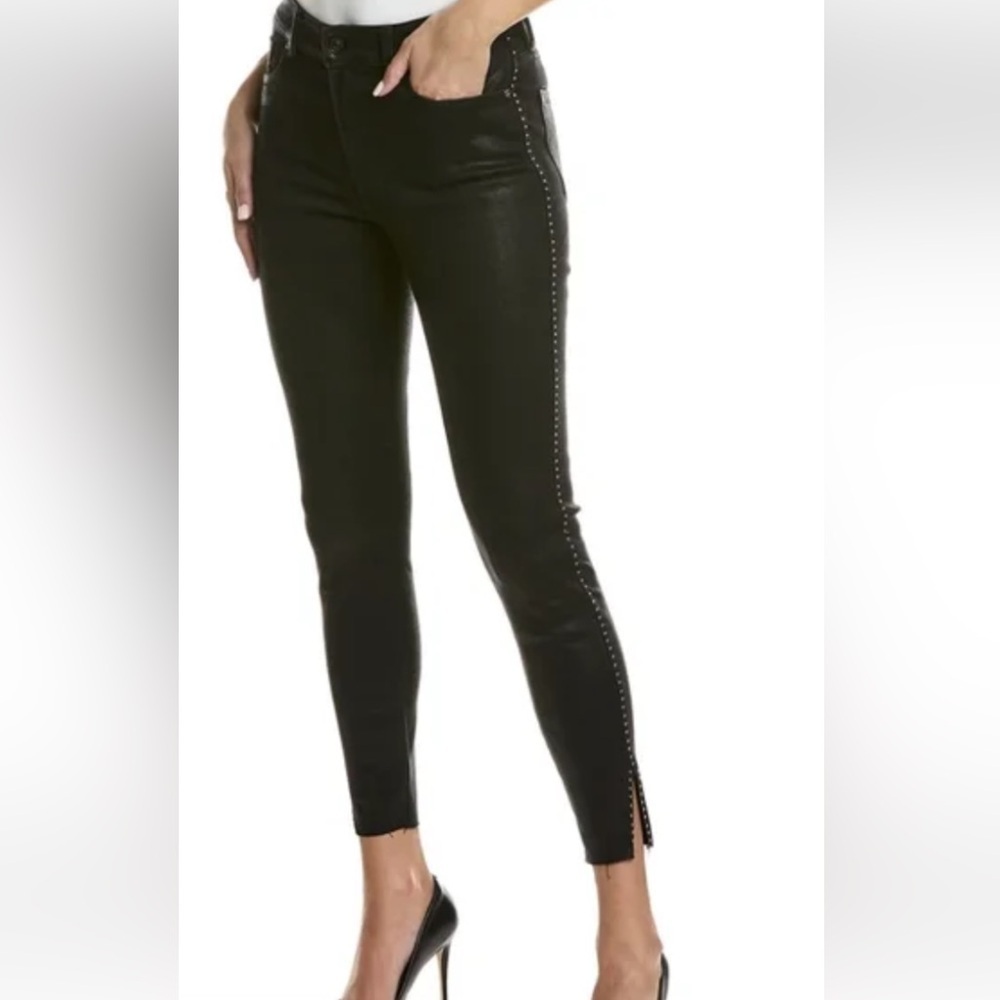 AllSaints Miller Ministud black skinny jeans size 27